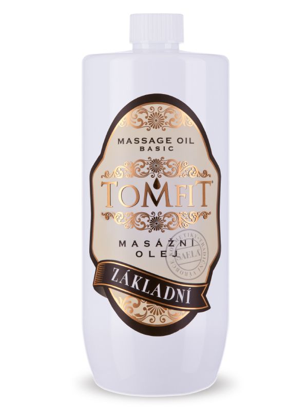 Masážní olej Tomfit Základní 1l Masážní olej Tomfit Základní 1l